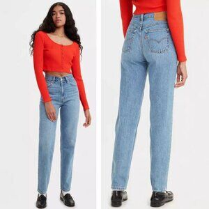 LEVI'S Premium 80s Mom Jean Women's Size 31 So Next Year Medium Wash